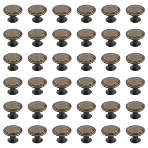 Decorative Zinc Floral Drawer Handle Single Hole Cupboard Pull Versatile Corrosion Resist for Home Office Cabinetry