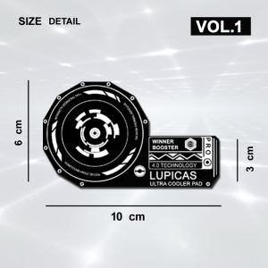 LUPICAS COOLING PAD HEATSINK CHAMBER PENDINGIN SMARTPHONE TEMPEL UNIVERSAL MAGNETIC
