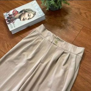 Jennie Knit Pants-Celana Kulot Highwaist Knit Kancing 2 Celana Knit Wanita Celana Kulot Wanita-Saerah