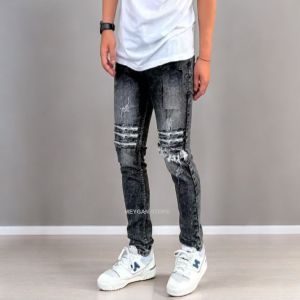 Celana Jeans Pria Sobek Diskon Murah