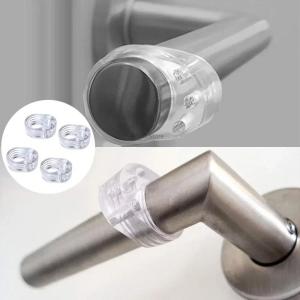 1-24Pcs Silicone Door Stops Door Handle Bumper Wall Protection Pad Furniture Crash Protector Shockproof Door Knob Buffer Rings h260430