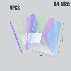 3D Ring File A4 Fail Kulit PP Binder Fail Dokumen Pejabat Office Stationery School Supplies 35mm