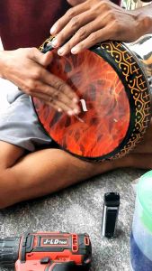 darbuka 8inci motif dmp terlaris free tas kunci l