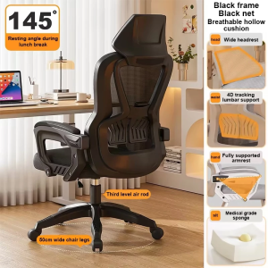 Rarus Ergonomic Chair Reclining Nap Chair Swivel Gaming Chair Multi Function Office Chair Home Sitting Chair