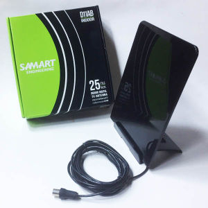 เสาอากาศดิจิตอลทีวีภายในอาคารชนิด Active แบบมีวงจรขยายสัญญาน Indoor Digital TV Antenna SAMART D11AB