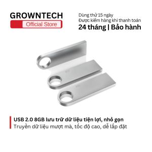 USB 4GB chuẩn 2.0 - Thiết kế kim loại nhỏ gọn sang trọng tốc độ cao lưu trữ dữ liệu an toàn cho học sinh sinh viên văn phòng
