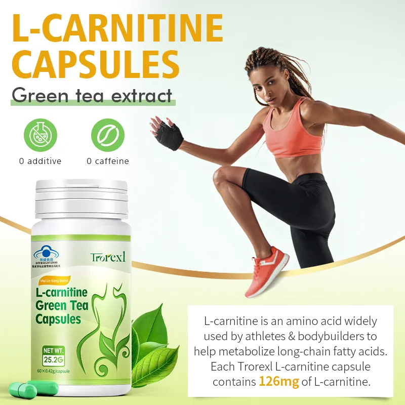 Ready Stock Trorexl Weight Loss L-Carnitine Capsule Detoxification Beauty  Appetite Control Slimming Supplement