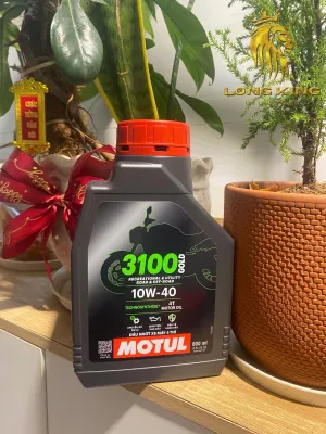 Dầu nhớt xe số [cao cấp] MOTUL 3100 GOLD 10W40 MA2 0.8L + 1L ( MẪU MỚI 2025)