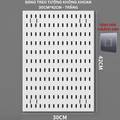 Bảng Pegboard Kệ Giày Treo Tường - Kệ Decor Giày Dép Nhiều Tầng Gọn Gàng Tiết Kiệm Không Gian