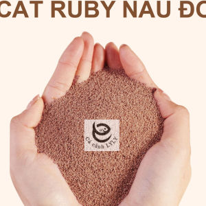 Cát RUBY thủy sinh nâu đỏ vật liệu lọc trải nền trang trí bể cá hồ thủy sinh tiểu cảnh siêu đẹp