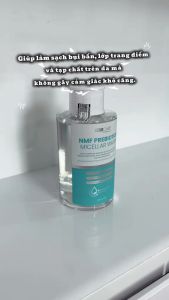 Nước Tẩy Trang Md Care Nmf Prebiotics Micellar Water Cân Bằng Lợi Khuẩn Phục Hồi Hàng Rào Bảo Vệ Da 400ml - Giúp da giảm cảm giác bí nặng da sau một ngày dài. Làm sạch dịu nhẹ hạn chế cảm giác khô căng sau khi tẩy trang. Hỗ trợ giảm cảm giác châm chíc