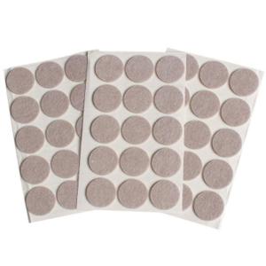 Pack of 72 Multipurpose Felt Chair Leg Pad Sturdy Floor Protectors With Easy Installation Designs for All Surfaces