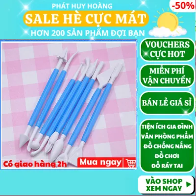 Bộ dụng cụ nặn đất sét 16 chức năng Dụng cụ tạo hình đất sét 8 món tiện lợi Dụng cụ điêu khắc đất sét đủ chức năng Bộ tạo hình đất sét 16 chức năng tiện dụng Bộ nặn hình đất sét 8 món 16 chức năng Phát Huy Hoàng
