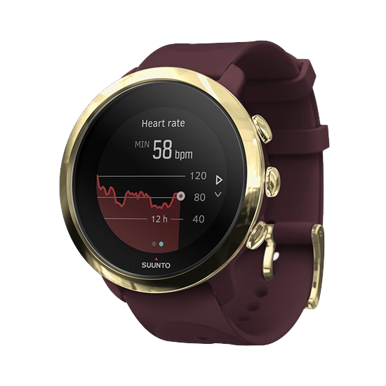 Activity Tracking Suunto Burgundy Gps Suunto Reloj Deportivo