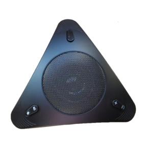 สปีกเกอร์โฟนสำหรับ USB เดสก์ท็อปการจับเสียง360องศาและพอร์ตหูฟัง3.5มม. เพื่อการสื่อสารที่ชัดเจน