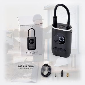 Wireless Digital Tire Inflator 150PSI – Fast Inflation Smart Display Rechargeable for Cars and Motorcycles