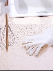 Long Cuff Rubber Dishwashing Gloves Extended Waterproof Household Cleaning Gloves