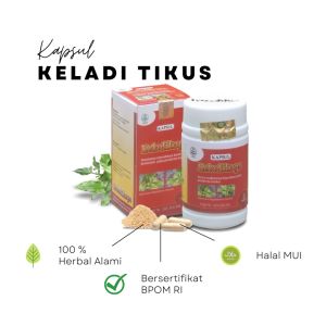 Keladi Tikus Ekstrak Obat Kanker Herbal Dan Tumor 60 Kapsul