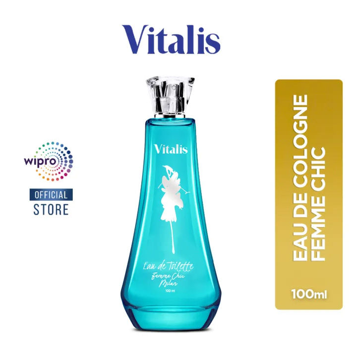 Vitalis Eau De Cologne Parfum Wanita Femme Chic 100 Ml