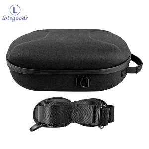【New Arrival】 EVA Shoulder Bag Waterproof Protective Bag Adjustable Shoulder Strap Shockproof Anti-Scratch for Meta Quest 3 VR Headset