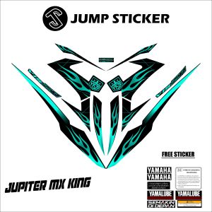 Stiker striping mx king 150 grafis variasi 071