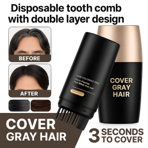 Double-Tooth Hair Dye Comb Disposable Hair Styling Pen  Covering Gray Hair not hurt the scalp Hairdressing pen with tooth comb