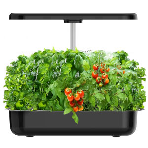 Yieryi Indoor Smart Hydroponic System with Touch Screen LED Full-Spectrum tuya App Control for Herbs Vegetables and Flowers Growth