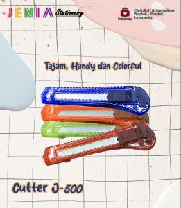 CUTTER (Pisau Cutter Besar / Pemotong) | L500 - "Tajam Rapih dan Presisi" (Refillable)