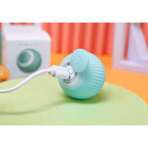 Pet Gravity Mainan Bola Kucing Smart Gravity Intelligent Roll Ball ABS + Silicone Material Tahan Gigitan Bola Gulir Otomatis PG-CT042 - 7CHZIIBL