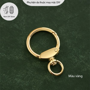 Móc Càng Cua O Ring Tròn Số 8 - Nguyên Liệu Làm Đồ Da Handmade Túi Xách Ví DIY