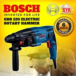 SYK BOSCH GBH220 Professional Rotary Hammer Drill Heavy Duty 720W Power Tools Hemmer Drill - 06112A60L0