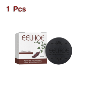Polygonum Hair Darkening Hair Soap Mild Formula Anti-Hair Loss Regrowth&Repairs Damaged Hair Moisturizing Solid Shampoo