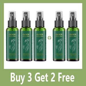 new Natural Herbal Ginseng Hair Care Spray Moisturize Hair Remove Excess Sebum Prevent Hair Loss Nourish Scalp Essence Spray hot