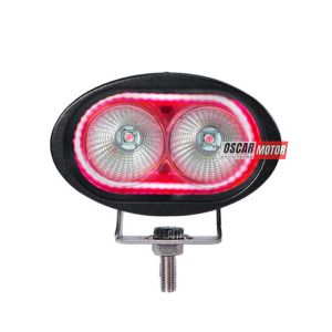 LAMPU STROLOW 2 MATA HIGH KEDIP FLASH AND STAY LED LENSA TEMBAK SOROT DEPAN MOTOR