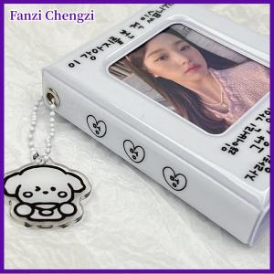 Fanzi Ins Style Cream Puppy Single Palace Grid Loose Leaf Card Book Envelope Card Bag Album Storage Bag