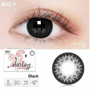 Paket Softlens Normal X2 DARLING Diameter 16mm BIG EYES + Cairan Soflens 60ml Gratis Tempat Soflen