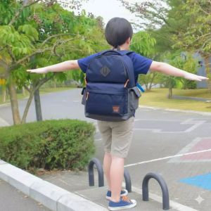 Catenzo Junior CST 2742 - Tas Ransel Backpack Sekolah Anak Laki-laki TK SD SMP Plus Rain Cover