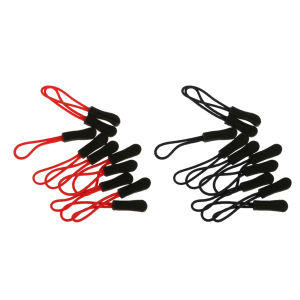 20pcs Zipper Pulls Replacement Zip Cord Puller Slider For Jacket Backpack Repair