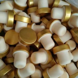 LITUILI 10/20Pcs Đầu nhôm Nút chai hình chữ T Có thể thay thế Gỗ Nút chai Thuận tiện Tái sử dụng Nút bịt nắp rượu Chai bia