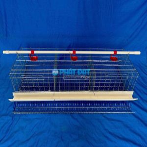 LỒNG NUÔI GÀ ĐẺ TRỨNG GIA ĐÌNH (KẼM MẠ 3LI 3 NGĂN)