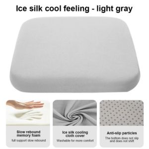 Car Cushion Memory Cotton Pads Height Increasing Breathable Dirt Resistant Easy To Clean and Thickened