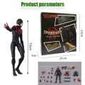 Action Figure Spiderman Miles Morales Best Quality Diy Sendi Fleksibel. 