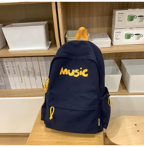 Japanese Style ins Spring outing versatile backpack niche design American retro style large capacity lightweight travel backpack