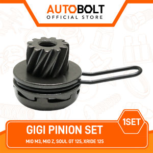 Gigi Pinion Set Mio M3 Z Soul GT 125 X-Ride 125 XRide Gear Kick Stater Starter Assy Comp Kick Driven Lawan As Slah Selah