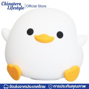 Silicone Duck Pat Night Light Light Touch Eye Caring Caring Light Light Light น่ารัก Nursery Nurslight Nightlight สำหรับการตกแต่งโต๊ะทำงาน