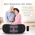 Máy massage lưng cột sống cao cấp tích hợp sưởi ấm hồng ngoại, hỗ trợ giảm đau đớn mệt mỏi và các bệnh về cột sống, bảo hành 2 năm. 