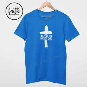 KAOS ROHANI / KAOS ROHANI PRIA / KAOS ROHANI WANITA / ATASAN ROHANI KRISTEN / KAOS ROHANI KRISTEN / KAOS ROHANI KATOLIK / KAOS SALIB / BAJU SALIB / DEKAOS 1049