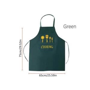 Kitchen Household Cooking Apron Men Women Oil-Proof Waterproof Adult Waist Fashion Coffee Overalls Apron Kitchen Accessories