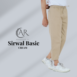 ARROYAN  TWILL 03 - Celana Sirwal Dewasa Untuk Muslim Sholat Dan Ke Kantor
