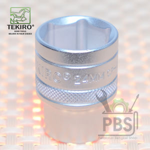 [8mm - 32mm] Mata Kunci Sock TEKIRO 1/2" 6PT Lengkap . Kunci Shock TEKIRO . Mata Sok TEKIRO . Alat Bongkar Motor Honda Yamaha dan Semua Motor